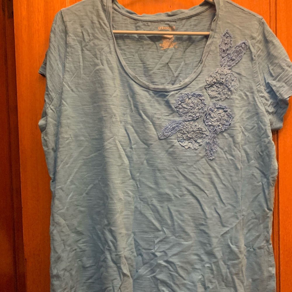 Blue shirt